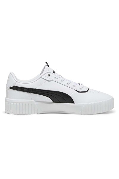Puma 395017   Carina 2.0 Lux Sneaker Unisex Sports Shoes White-Black