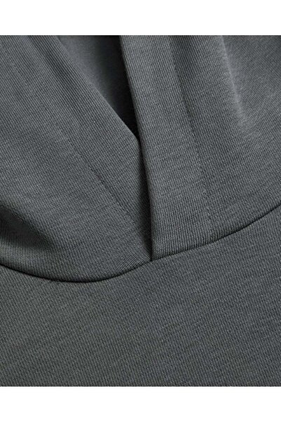 SKECHERS M Essential Hoodie Sweatshirt S242110 Men's Hooded Sweatshirt Gray