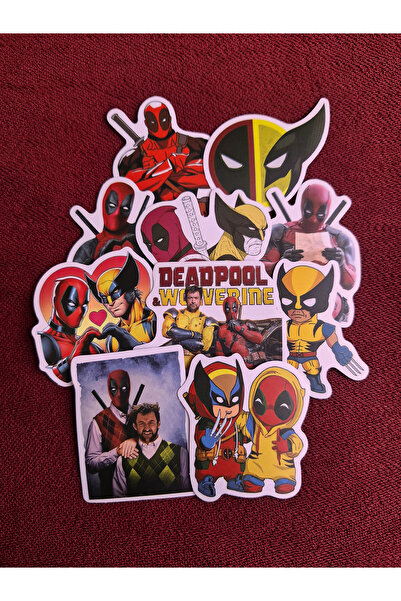 DiceLand Marvel Deadpool & Wolverine Sticker Set 3