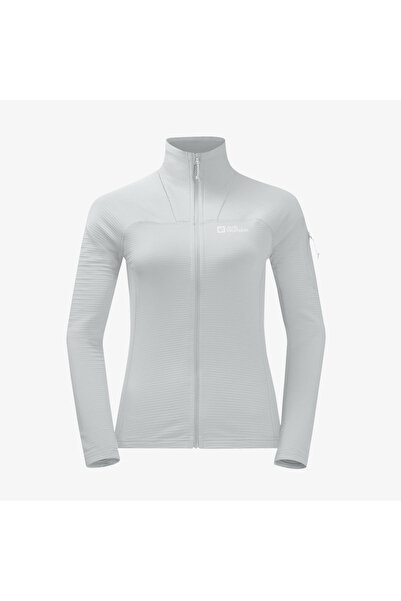 Jack Wolfskin Prelight Fz Kadın Gri Eşofman Üstü