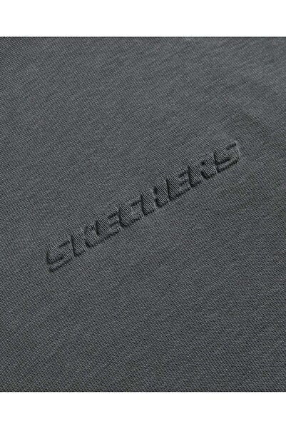 SKECHERS M Essential Hoodie Sweatshirt S242110 Men's Hooded Sweatshirt Gray