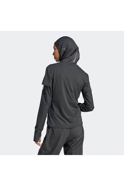adidas Tricou negru casual pentru femei Adizero E Tee