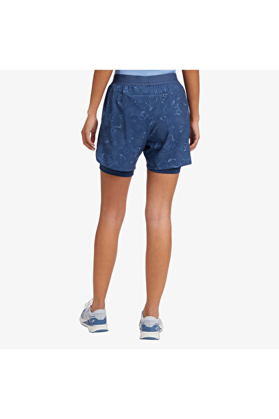 Energetics 2in1 Kadın Mavi Koşu Şortu