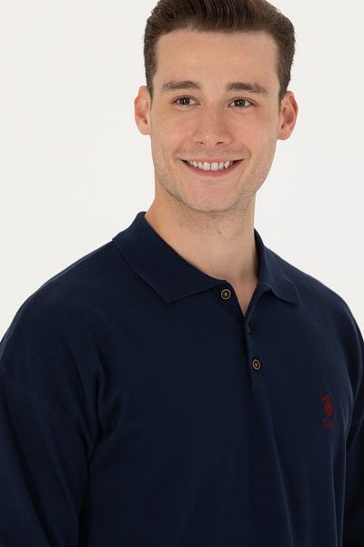 U.S. Polo Assn. Мъжки тъмносин пуловер 50275845-VR033