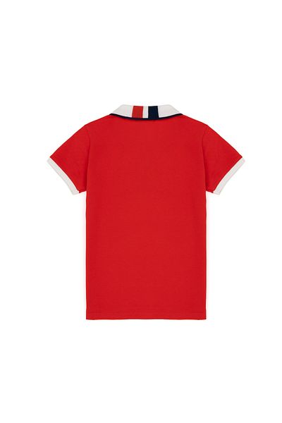 U.S. Polo Assn. Tricou de bază roșu pentru băiat 50279570 -VR030