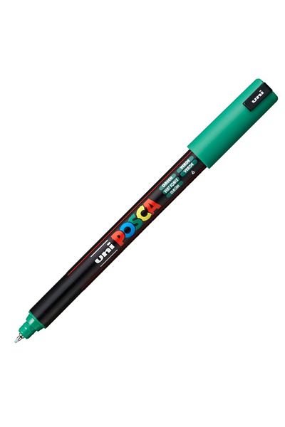 UNİ-BALL UNI POSCA 0.7 Green Water Based Poster Marker - PC-1MR