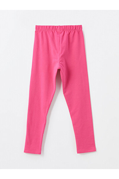 LC Waikiki LCW Kids Beli Lastikli Basic Kız Çocuk Tayt (W4)