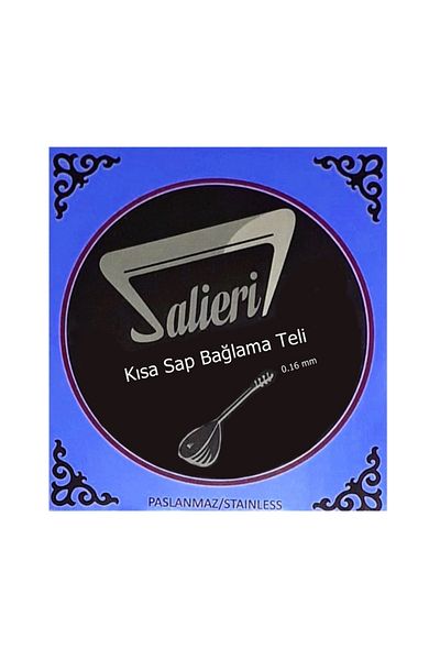 Salieri سلك أدوات غير قابل للصدأ 0.16 مم - سلك ربط بمقبض قصير 016