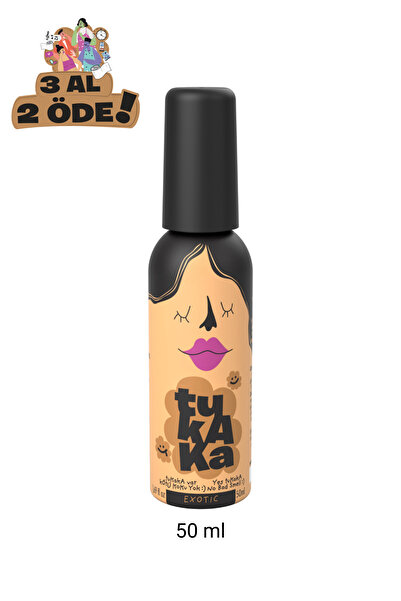 TUKAKA Tuvalet Öncesi Koku Giderici Sprey Uzun Ömürlü Banyo Ve Tuvalet Kokusu 50 ml - Exotıc