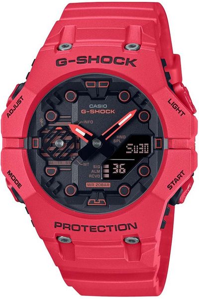 Casio G-Shock Ga-B001-4Adr Unisex Wristwatch - Shock Resistente and Led Light