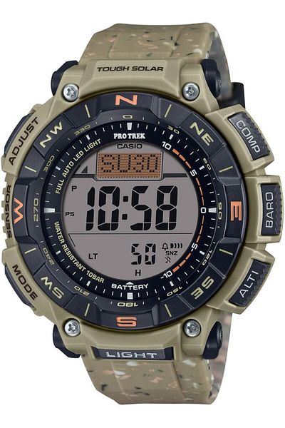 Casio Protrek Prg-340sc-5dr Men's Wristwatch