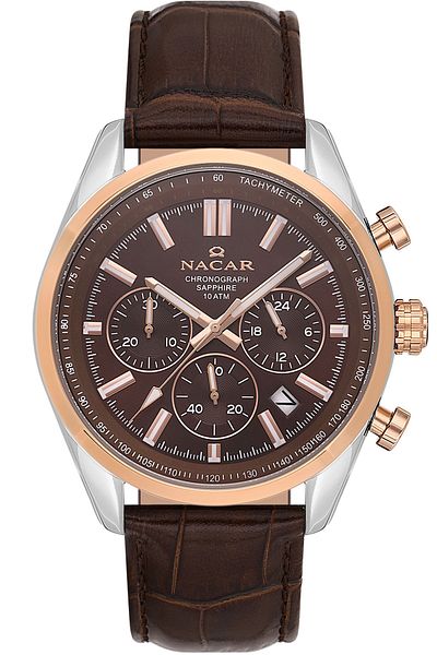 Nacar Nc34-290713-Ekl2 Chronograph Men's Wristwatch