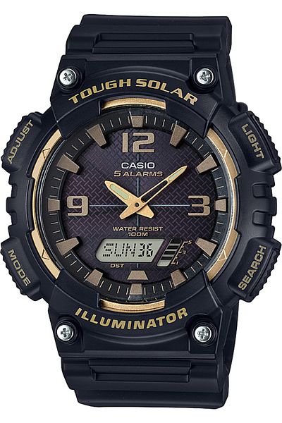 Casio ساعة يد رجالية Aq-s810w-1a3vdf - تصميم أنيق وعملي