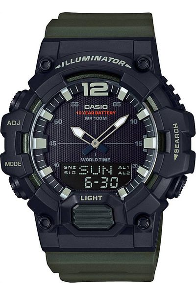 Casio ساعة شبابية تناظرية رقمية HDC-700-3AVDF