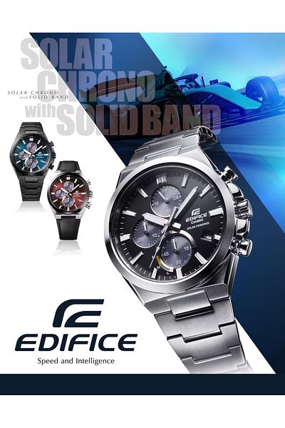 Casio Edifice Men's Wristwatch - Eqs-950d-1avudf Model