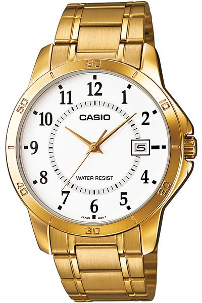 Casio ساعة يد رجالية Mtp-v004g-7budf