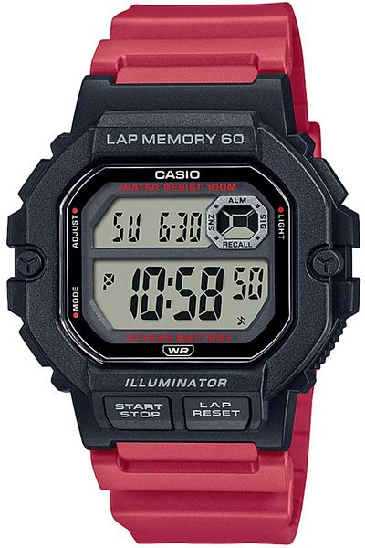 Casio Men's Wristwatch Ws-1400h-4avdf - Stylish and Functional Design
