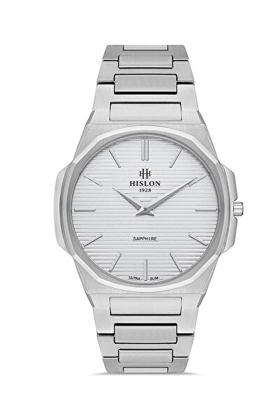 Hislon ساعة يد رجالية CL127S-02SS