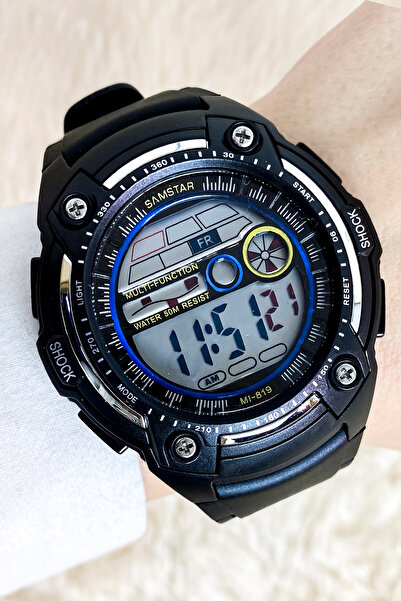 Samstar Alarmlı-Işıklı-Kronometreli-5 Atm Su Geçirmez-Hediyelik Çocuk Kol Saati