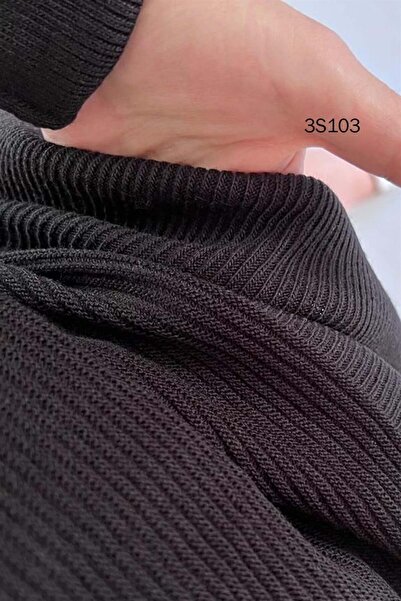 İnce Topuk Corded Knitwear Blouse - 3s103 Model