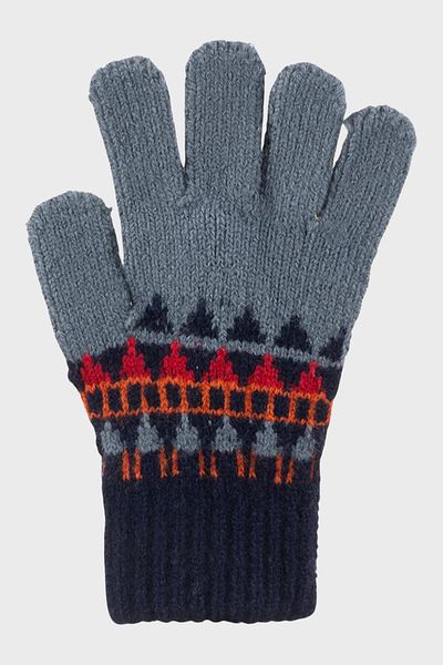 Kitti Men's Knitted Gloves - Navy Blue