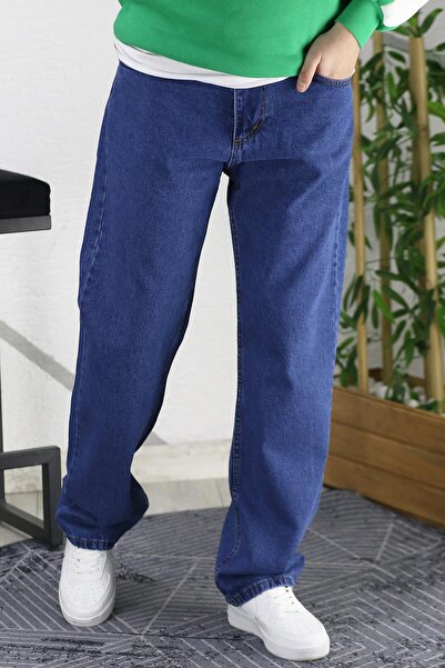 WAFRA Men's Baggy Loose Cut Jeans