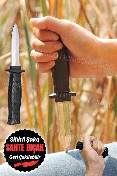 Genel Markalar Basit Gerçekçi İlginç Eğlenceli Hile Parodi kaymaz Şaka Prank Teleskopik Poniard Oyuncak Eğlence