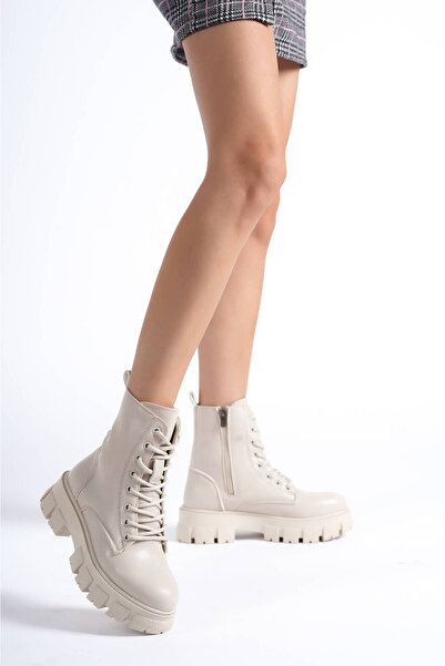 TRENDELLA Ghete de damă din piele TR009K2301B