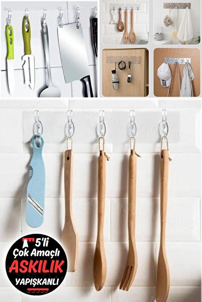 Genel Markalar Şeffaf uzun askılık, mutfak ve banyo için kolay kurulum, su ge...