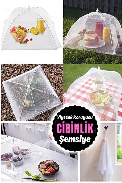 Genel Markalar Katlanabilir Yemek Örtüsü Büyük Kapasiteli Örgü Kumaş Ayrılabi...