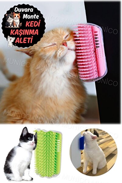 Gaggani أداة عملية للخدش والزحف من ريش القطط، أداة خدش مثبتة على الحائط، لعبة...