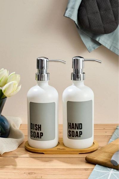 Perotti Lozione 2-pack Liquid Soap Dispenser 500ml 15954