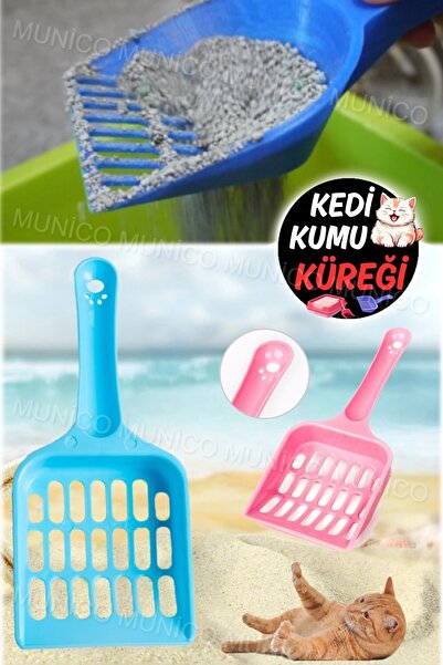 Genel Markalar Plastik Kedi Kumu Kepçesi Evcil Hayvan Bakımı Kum Atık Scooper...
