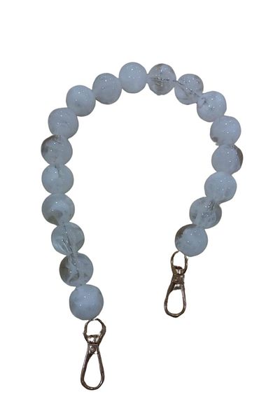DESTİ GO Bag Strap 40 cm Acrylic Round Mother of Pearl