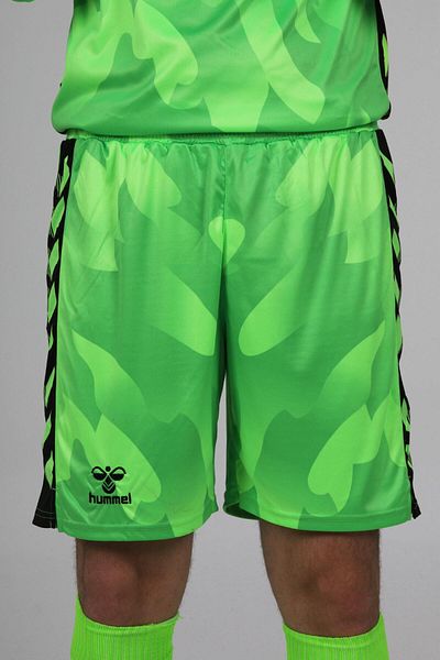 hummel Neon Green Professional Σορτς Τερματοφύλακα - Elegance