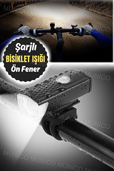 Gaggani Yol Dağ Gece Sürüşü için Ön Far Güçlü Led USB Şarj Edilebilir Bisikle...