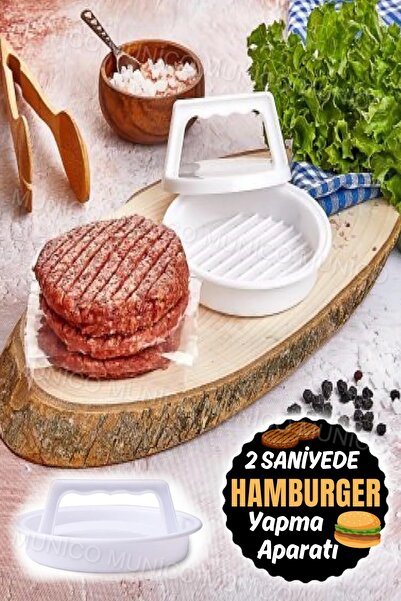 Gaggani Doldurulmuş Burger Presi Patty Barbekü Hamburger Makinesi Kalıp Mutfak Aracı Hamburger Makinesi