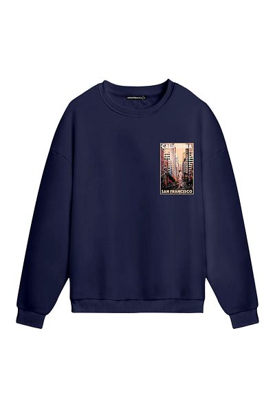 Mounte Bianca Unisex California - Κανονικό φούτερ