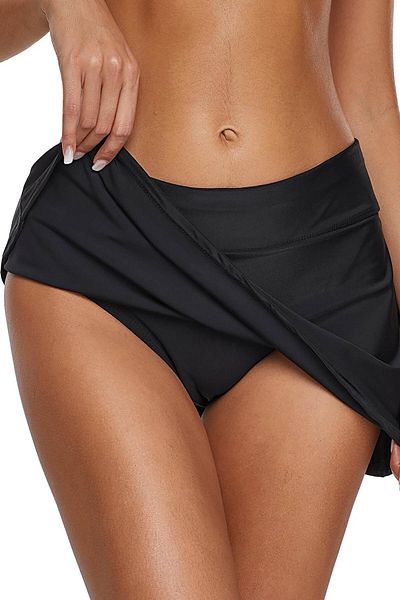 Angelsin Bikinihose mit Röckchen - Ganzes Design