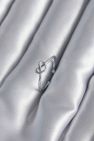 Skygo Silver Color Heart Model Women's Ring