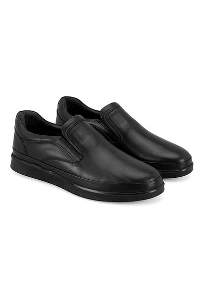 Desa Ανδρικά δερμάτινα casual παπούτσια Randall Black