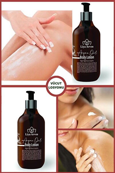 Liya Arven Nemlendirici Etkili Argan Yağlı Vücut Losyonu - 500ml