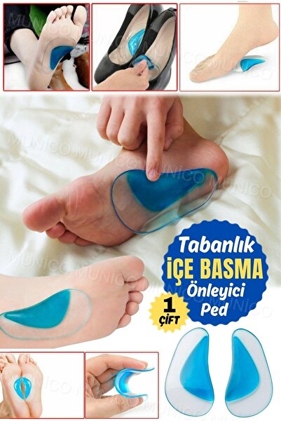 Genel Markalar Yüksek Kaliteli Ortopedik Tabanlık Silikon Silikon Çocuk Astar...