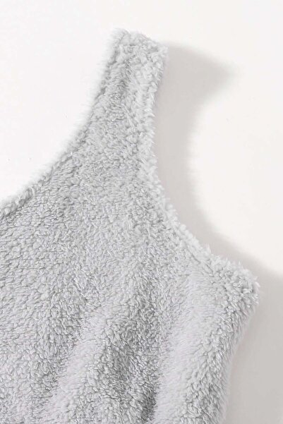 Merry See Αμάνικο Σετ Πυτζάμα με βελούδινο λουρί