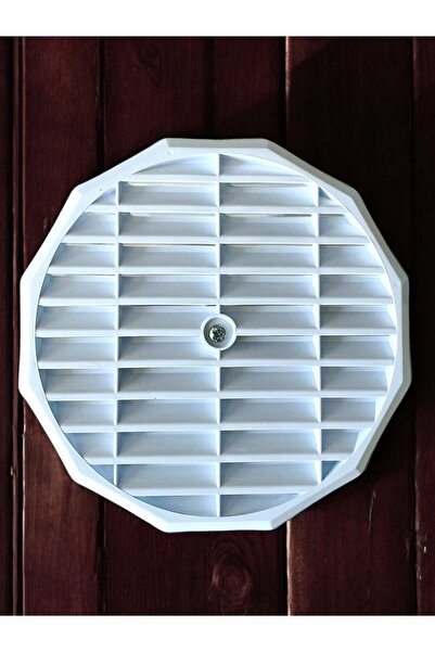 ERPLASSAN Beyaz Doğalgaz Havalandırma Cam Menfezi Özel Tasarım Köşeli Üst Kal...