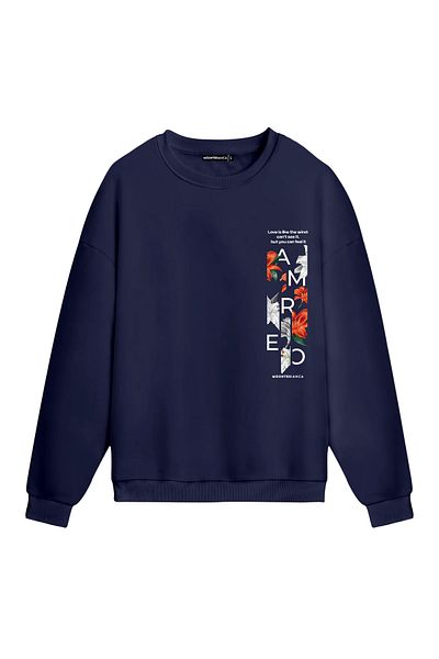 Mounte Bianca Unisex Can Feel - Κανονικό φούτερ