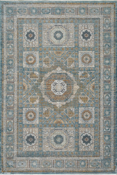 Empera Heritage - Norma Kendinden Saçaklı Modern Klasik Eskitme Halı