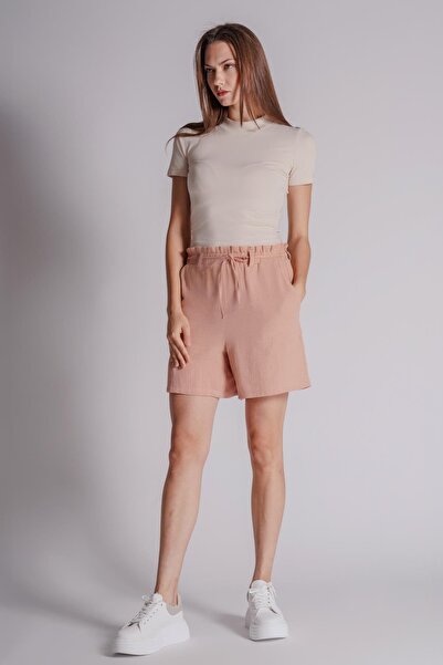 BRACCAS Жіночі шорти-джоггери з еластичним поясом - з боковими кишенями, пісо...