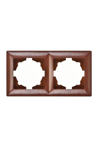 Günsan Visage Walnut Double Frame