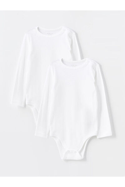 LC Waikiki Bodysuit White Baby Boy